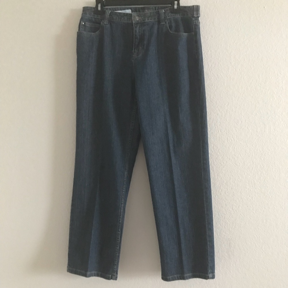 Liz Claiborne denim jeans Sz 12 Pettit